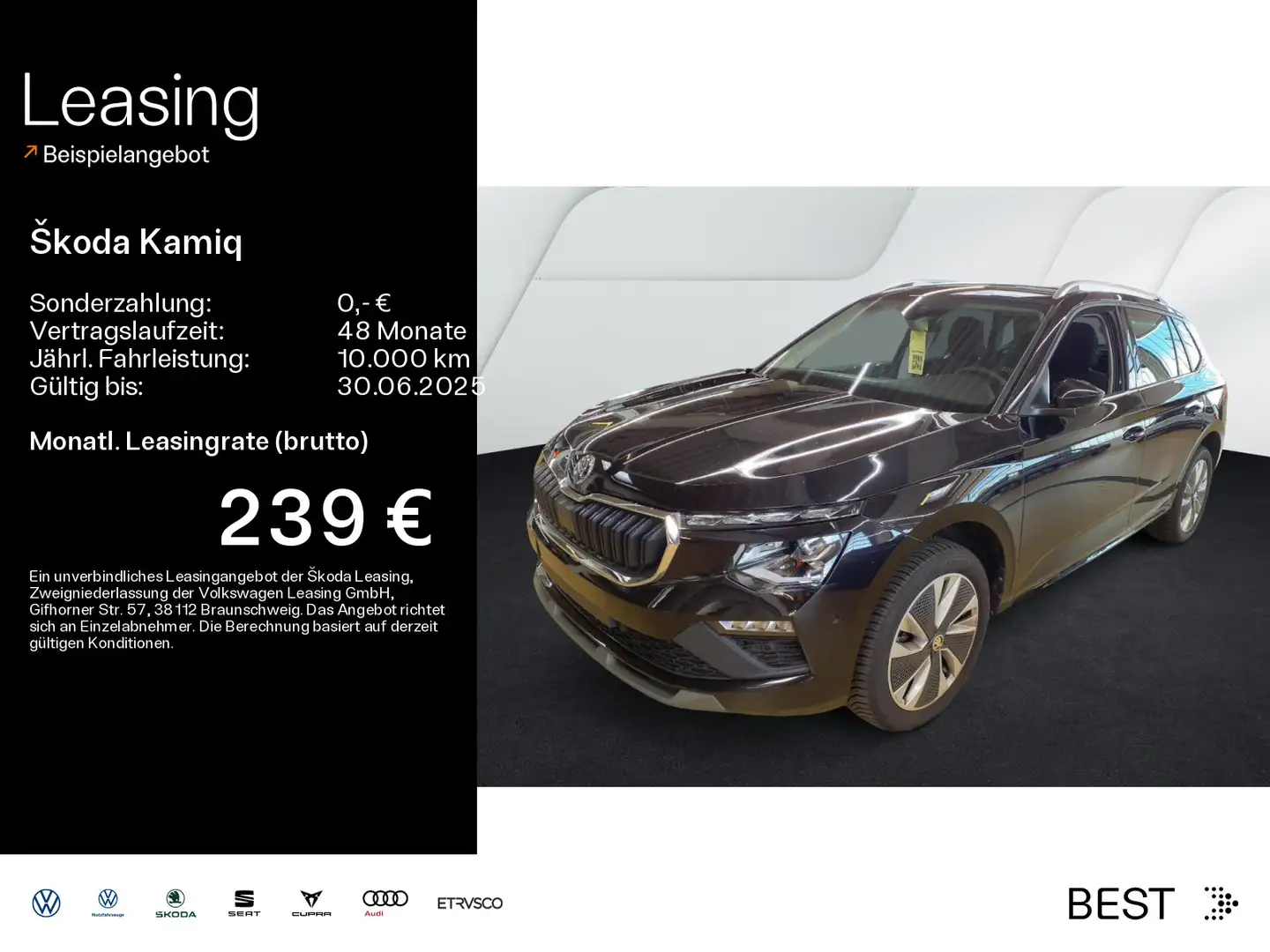 Skoda Kamiq 1.0 TSI DSG Drive*MATRIX*AHK*KAMERA*NAVI*S Black - 1