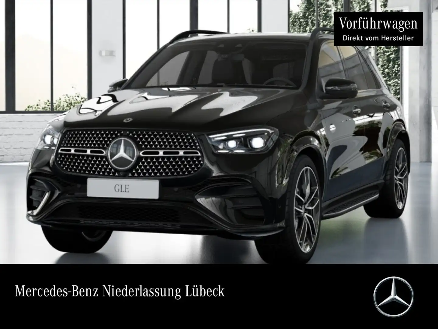 Mercedes-Benz GLE 350 de 4M AMG+NIGHT+PANO+360+AHK+MULTIBEAM+22" Schwarz - 1