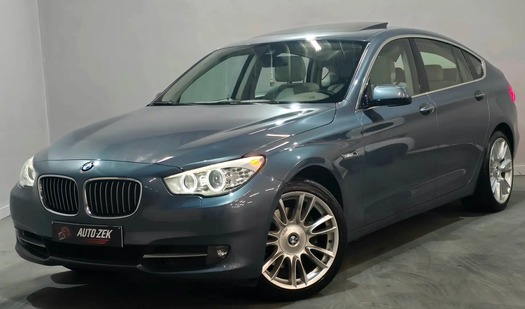 BMW 520 Gran Turismo 520 d *Luxury-line*Pano*Nav*Cam 360* Blauw - 2