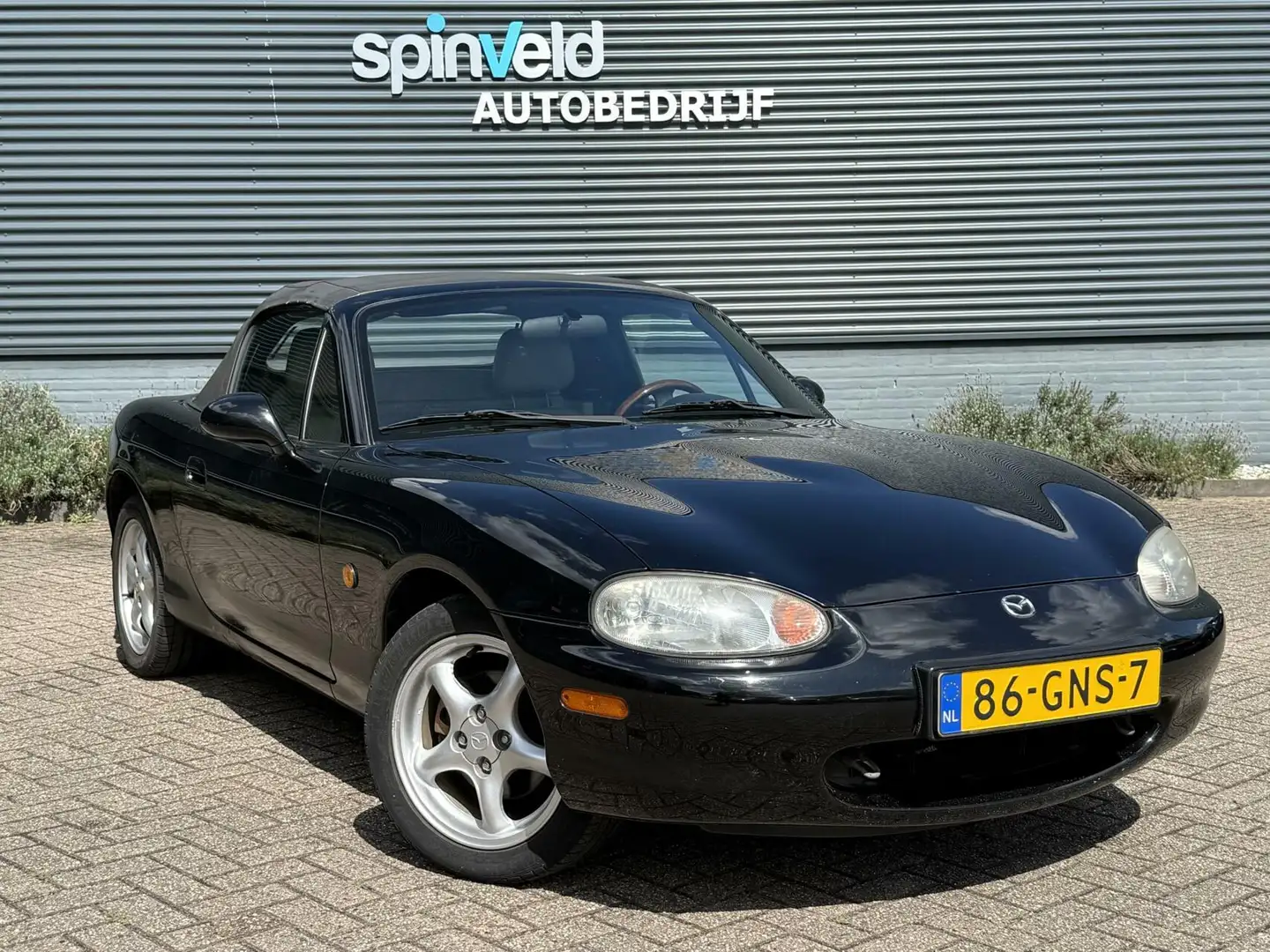 Mazda MX-5 1.6i BJ`00 Soft-top Lederbekleding LMV Nette staat Noir - 2