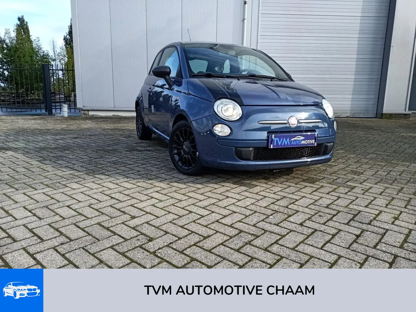Fiat 500 Fiat 500 0.9 TwinAir Blackjack – Stijlvol & Sporti Azul - 1