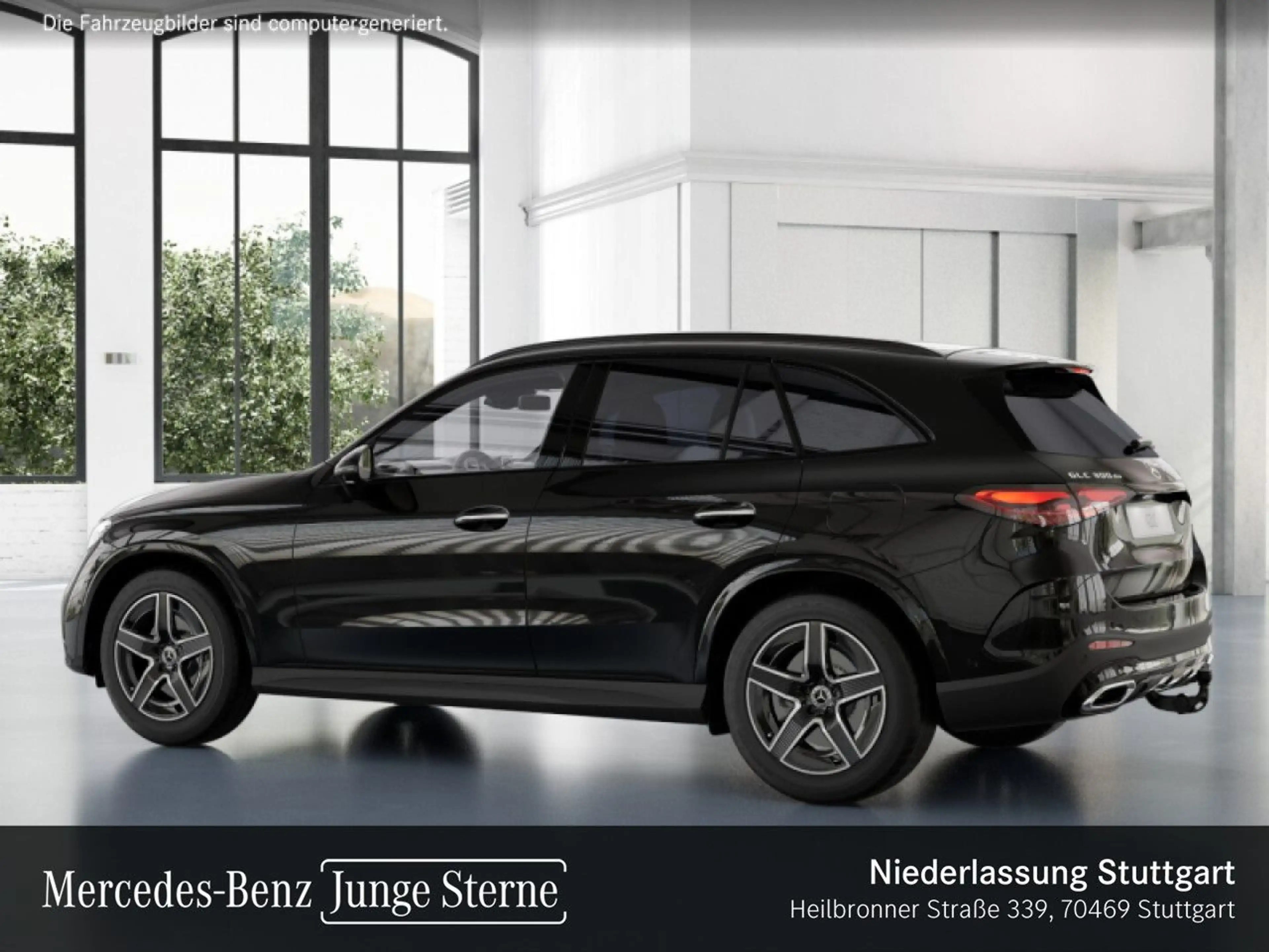 Mercedes-Benz GLC 300 de 4M AMG+NIGHT+PANO+360+AHK+KEYLESS+9G — photo 15