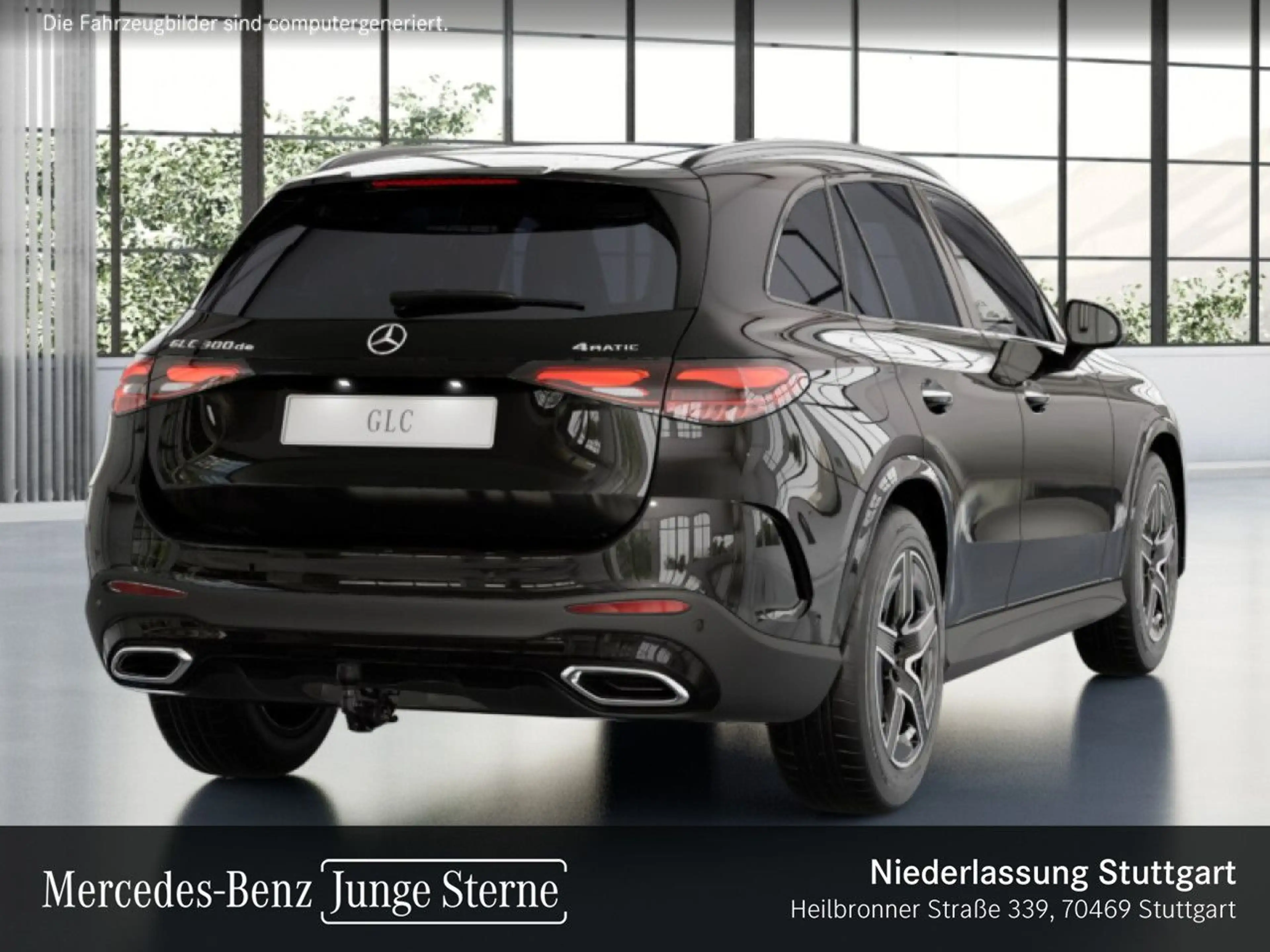 Mercedes-Benz GLC 300 de 4M AMG+NIGHT+PANO+360+AHK+KEYLESS+9G — photo 5