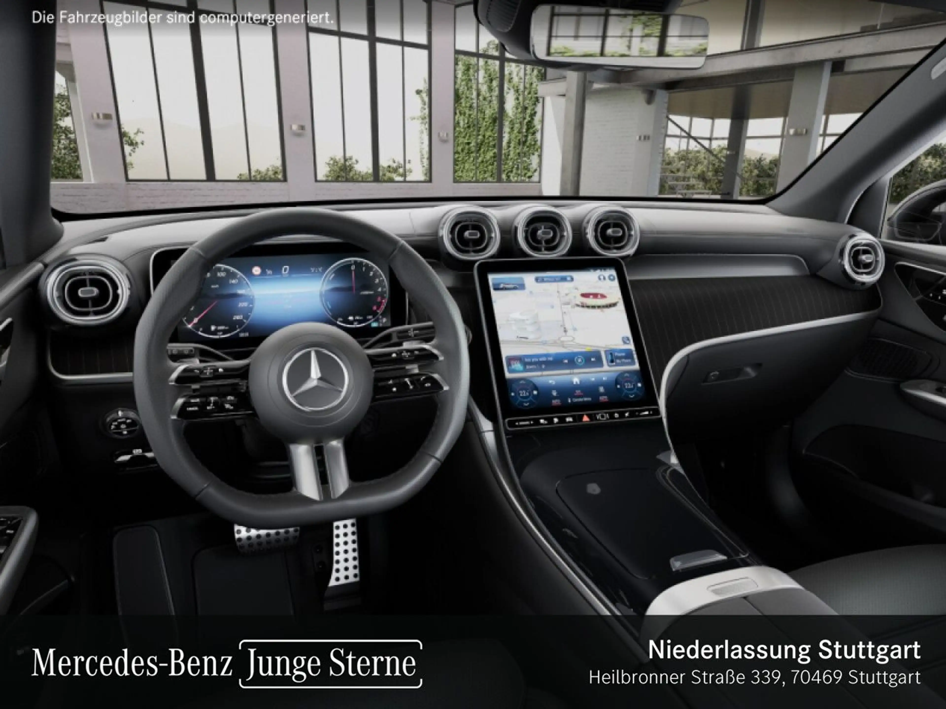 Mercedes-Benz GLC 300 de 4M AMG+NIGHT+PANO+360+AHK+KEYLESS+9G — photo 10