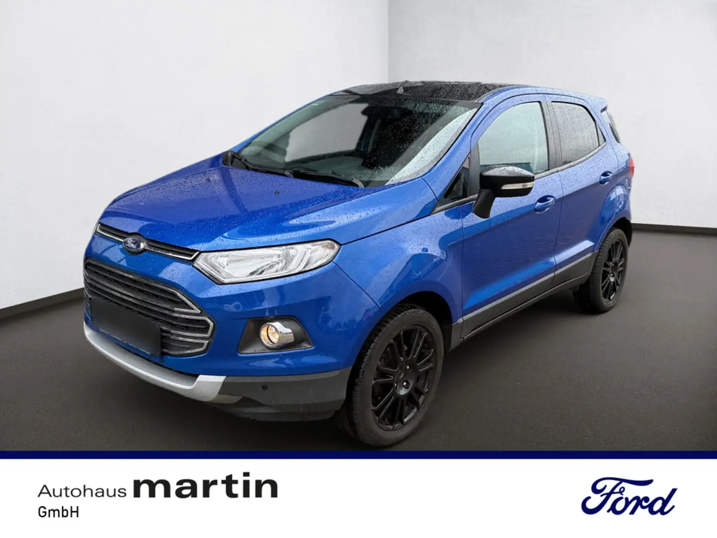 Ford EcoSport 1.0 EcoBoost Titanium Blau - 1