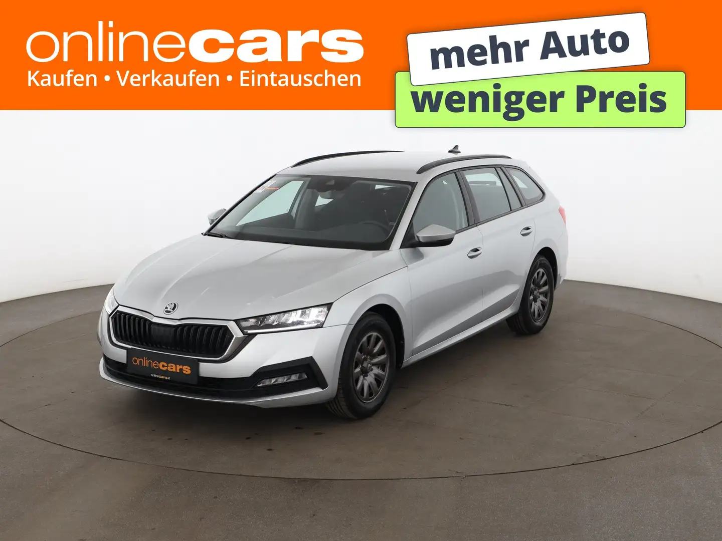 Skoda Octavia Combi 2.0 TDI Ambition LED SITZHZG ASSIST Silber - 1