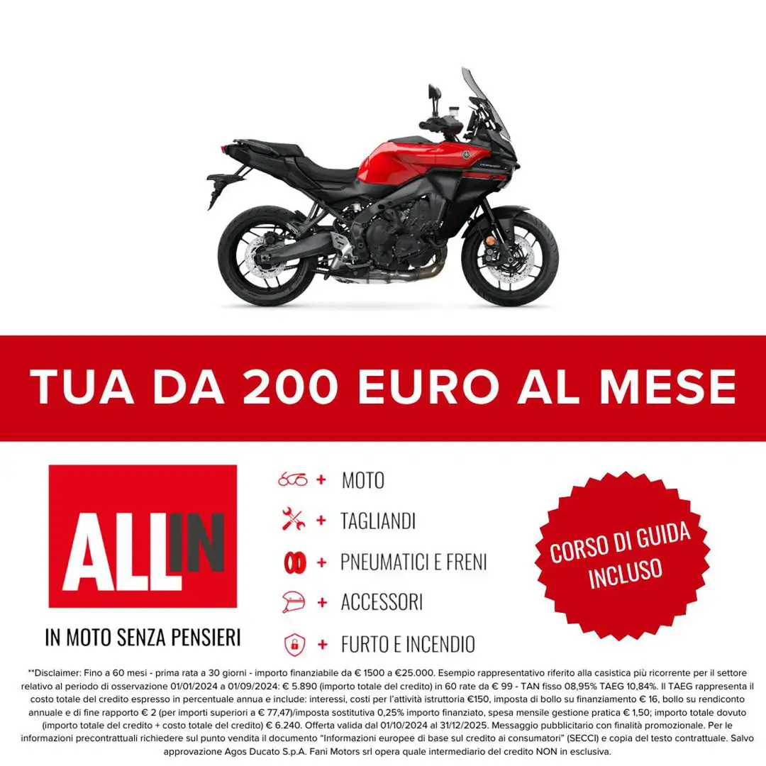 Yamaha Tracer 900 Tracer 9 Y-AMT Rojo - 2