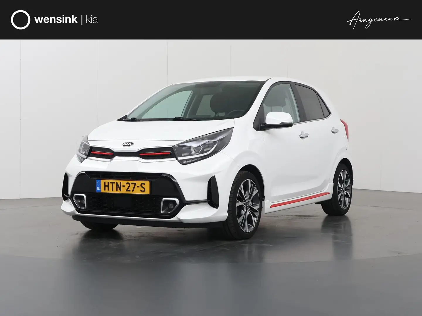 Kia Picanto 1.0 DPi GT-Line | Navigatie | Parkeercamera |Cruis Blanco - 1