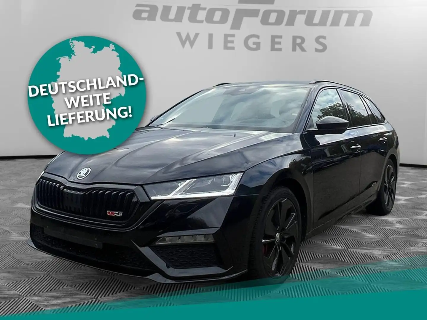 Skoda Octavia Combi 2.0 TSI RS DSG+Navi+Kamera+AHK Schwarz - 1