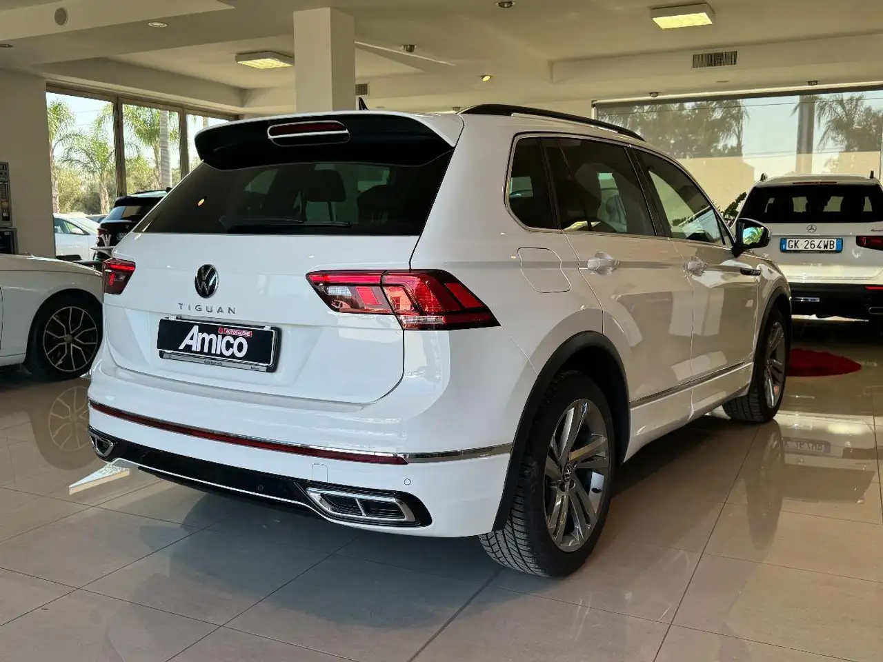 Volkswagen Tiguan 2.0 TDI DSG R-Line Luci Ambient/Retroc, миниатюра 7