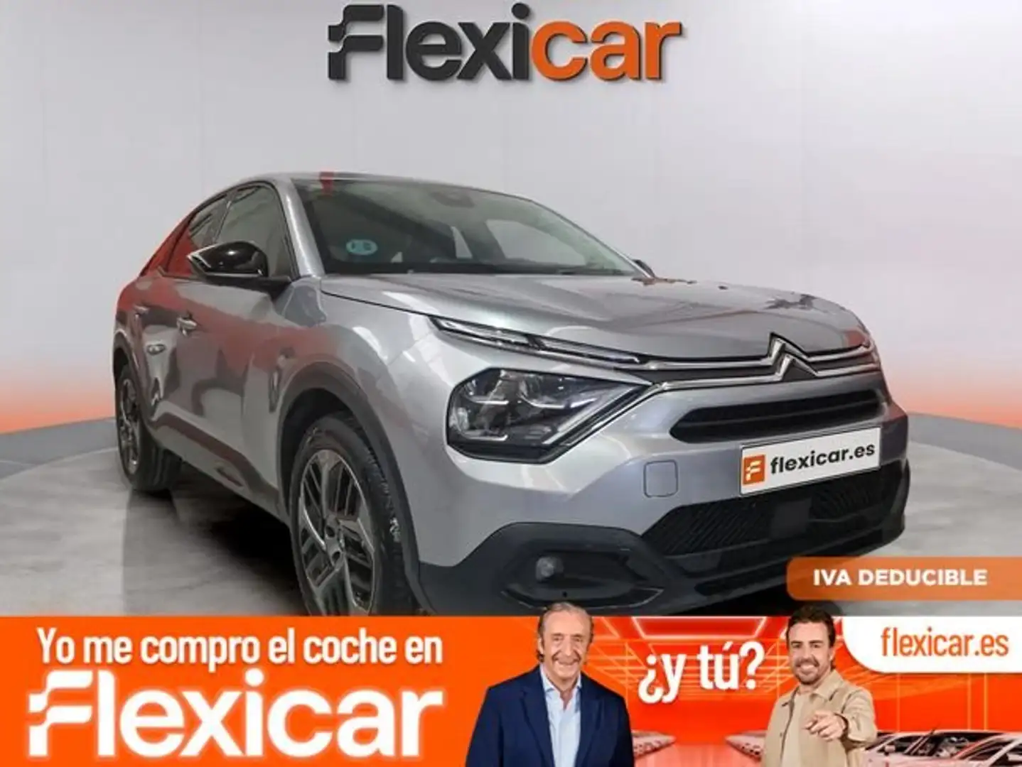 Citroen C4 PureTech 130 S&S 6v Plus Gris - 1