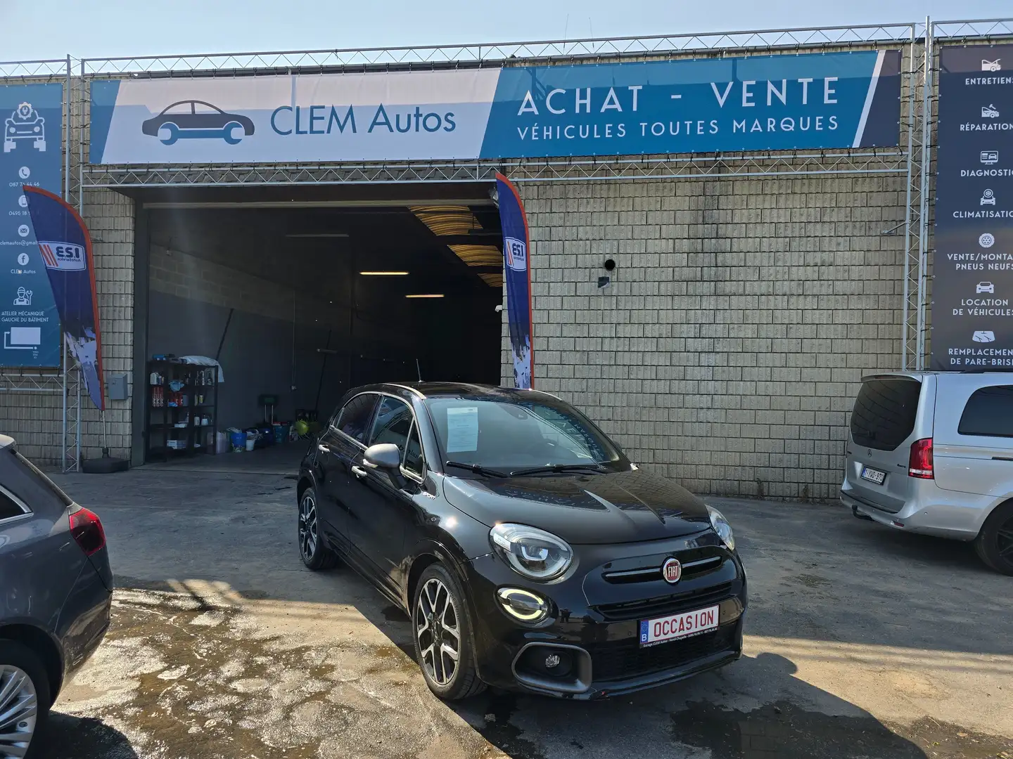 Fiat 500X 1.3 FireFly T4 Sport DCT Negro - 1