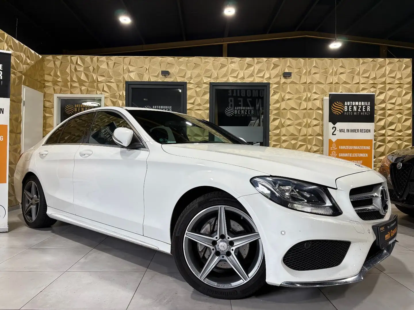 Mercedes-Benz C 200 Lim. C 200 CGI/AMG-LINE/PDC/SOUND/SHZ/KLIM Weiß - 2