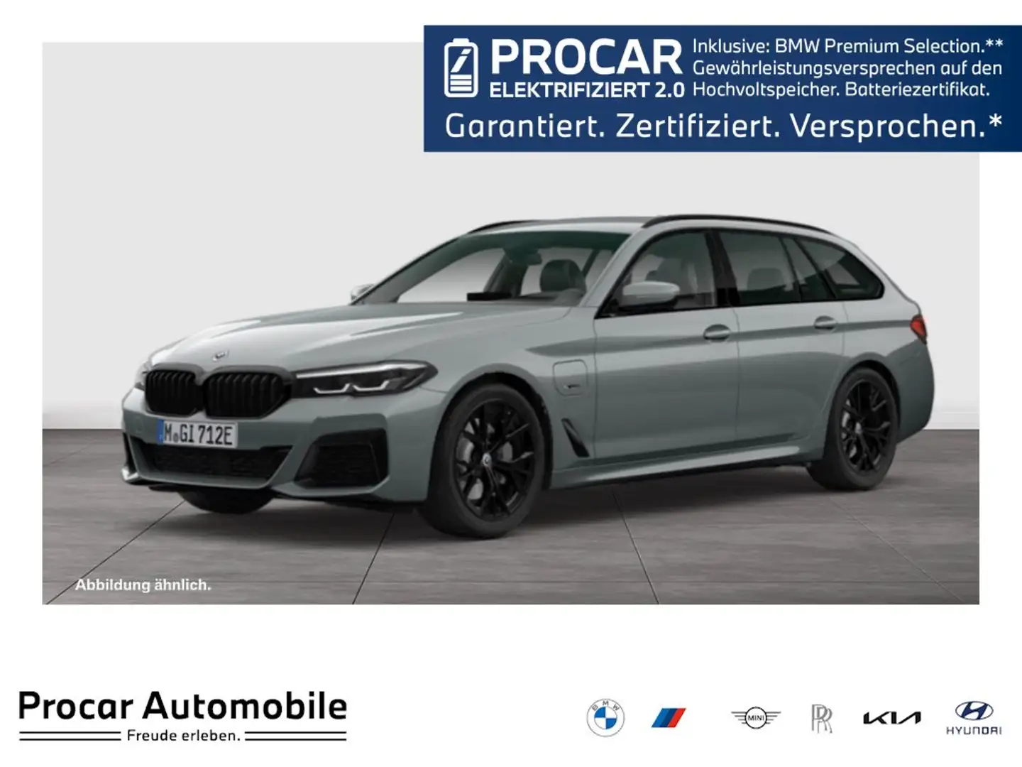 BMW 530 e M SPORT+AHK+HiFi+SHZ+LC PROF Grau - 1