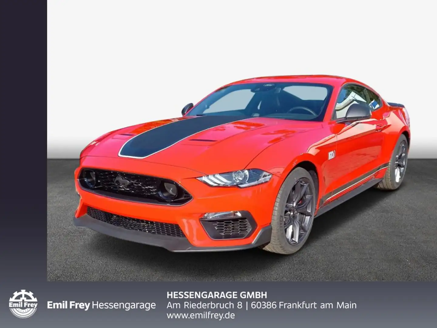 Ford Mustang Fastback 5.0 Ti-VCT V8 Aut. MACH1 338 kW, Red - 1