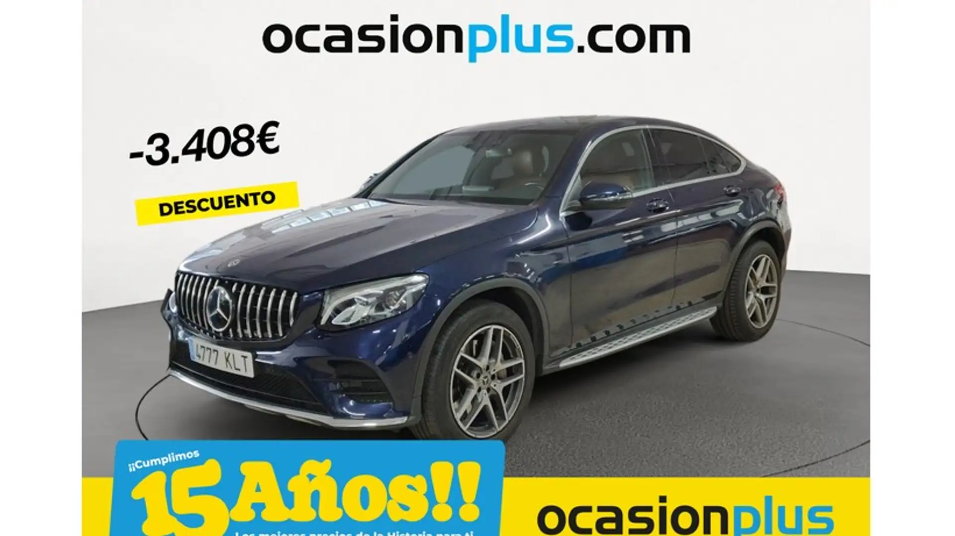 Mercedes-Benz GLC 250 Coupé 250d 4Matic Aut. Bleu - 1