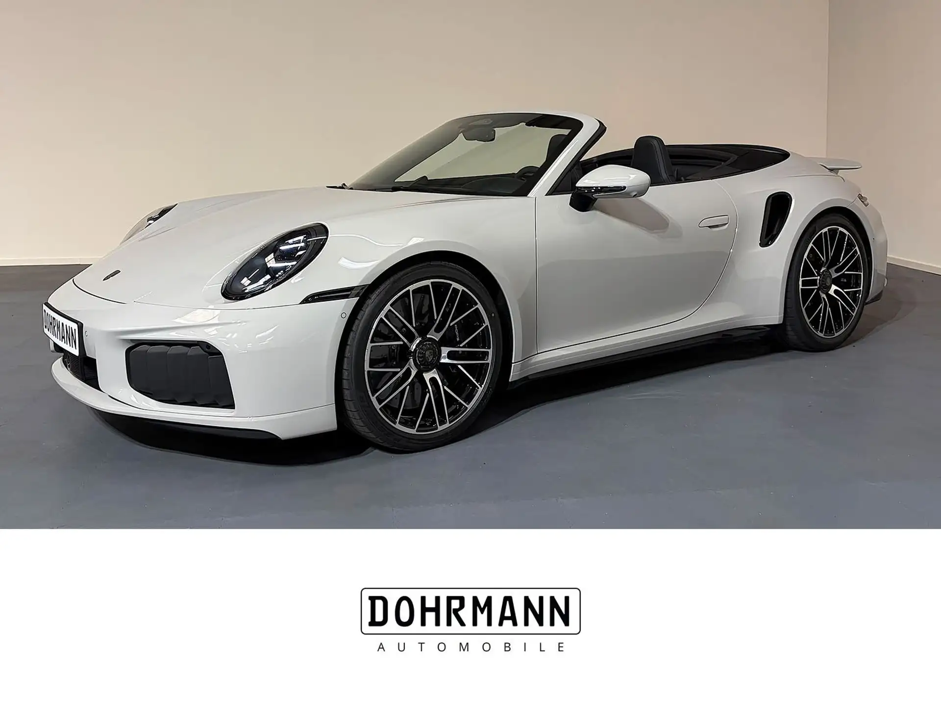 포르쉐 911 Turbo S Cabriolet 2026 화이트 사진 1