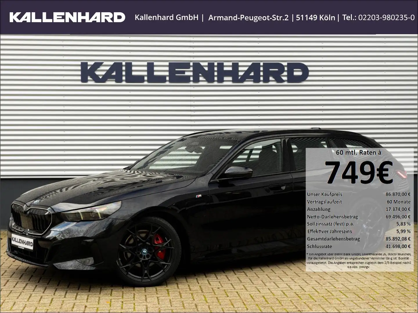 BMW 550 5 Serie e xDrive M-Sport Pro-Pano-DrivingAssProf-H Schwarz - 1