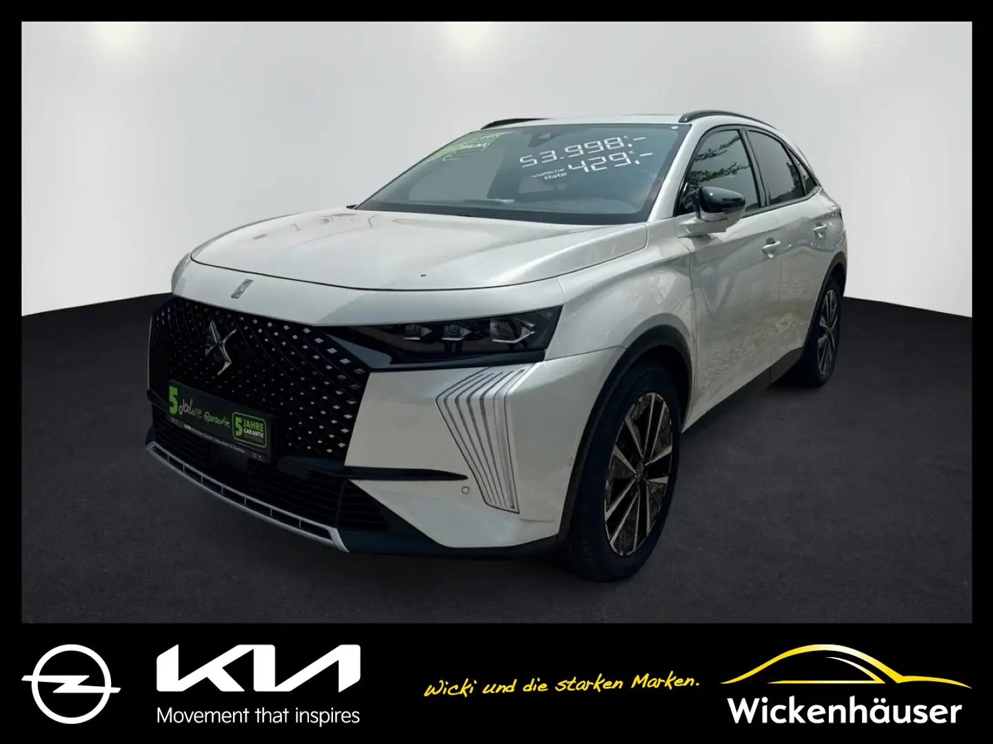DS Automobiles DS 7 DS7 225 PHEV Opera E-Tense Panorama Kamera Alb - 1