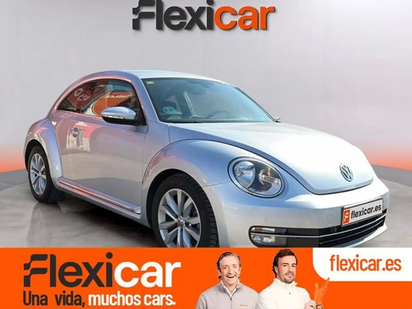 Volkswagen Beetle 2.0TDI Beetlemanía 110 Gris - 1
