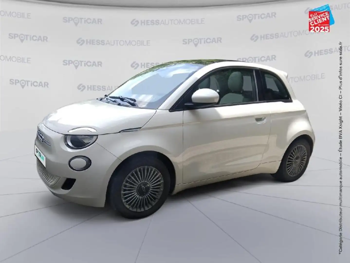 Fiat 500e e 118ch Icône Blanc - 1