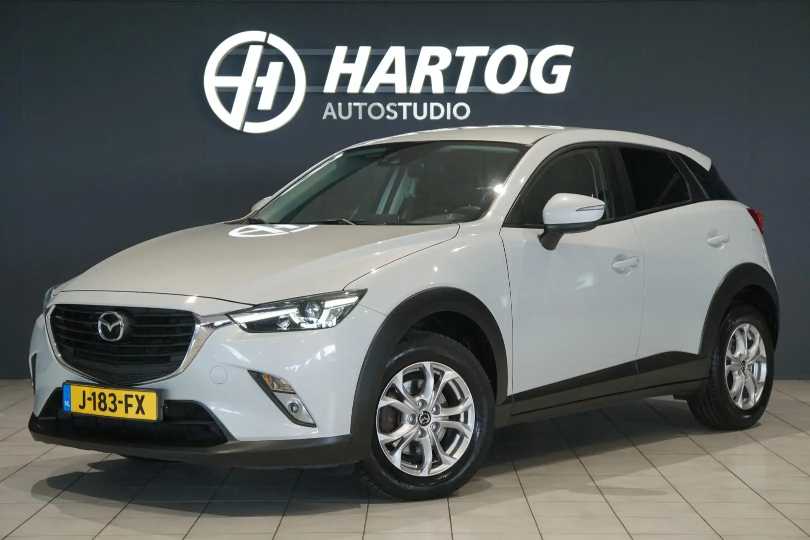 Mazda CX-3 2.0 SkyActiv-G 120 S + LED / NAVIGATIE / SENSOREN Blanc - 1