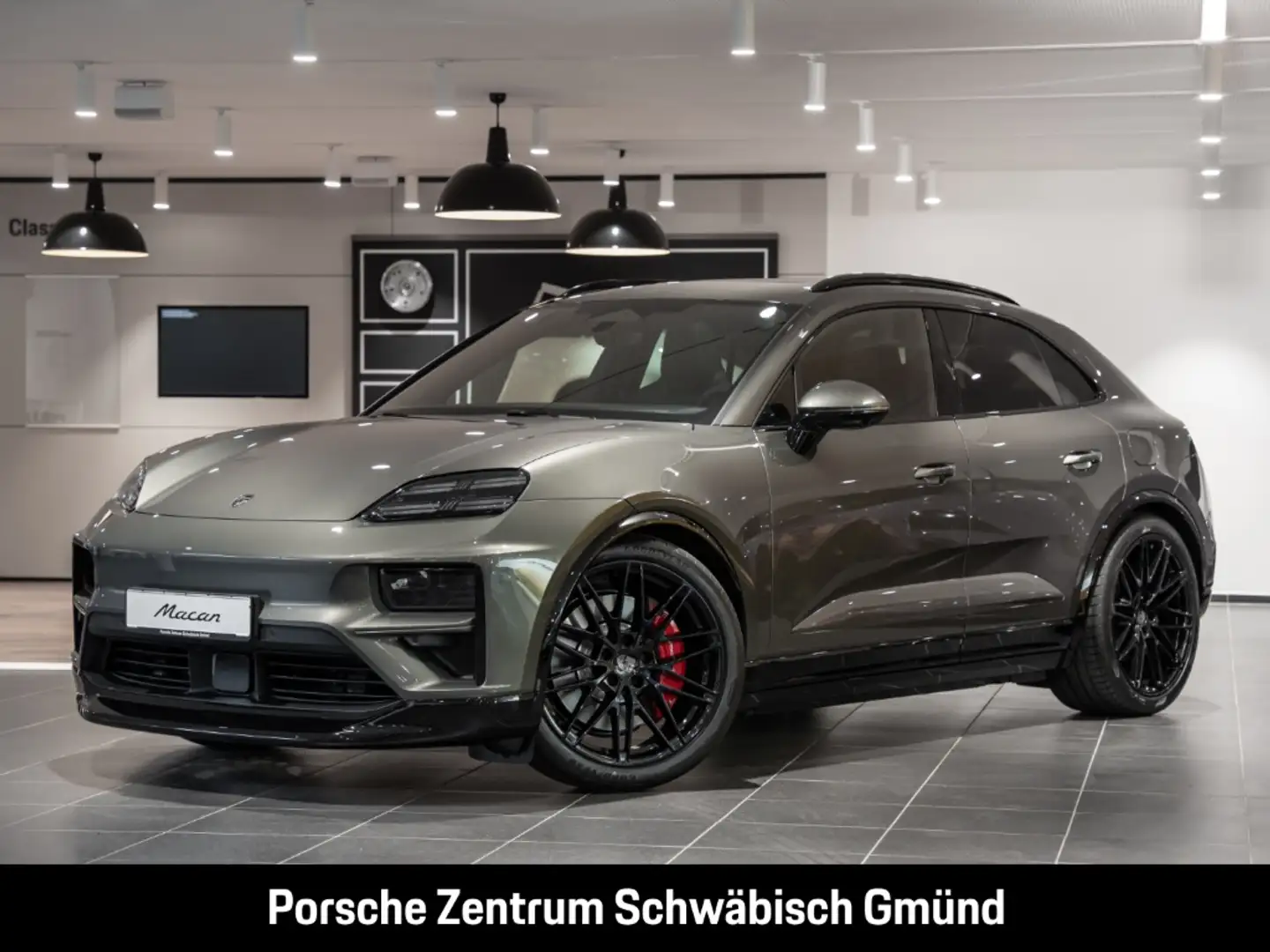 Porsche Macan Turbo BOSE Sport Chrono Panoramadach LED Vert - 1