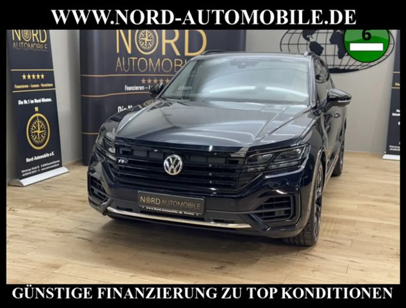 Volkswagen Touareg 4MOT 3.0 TDI R-Line Black Style UPE 106 R-Line Bla Albastru - 1