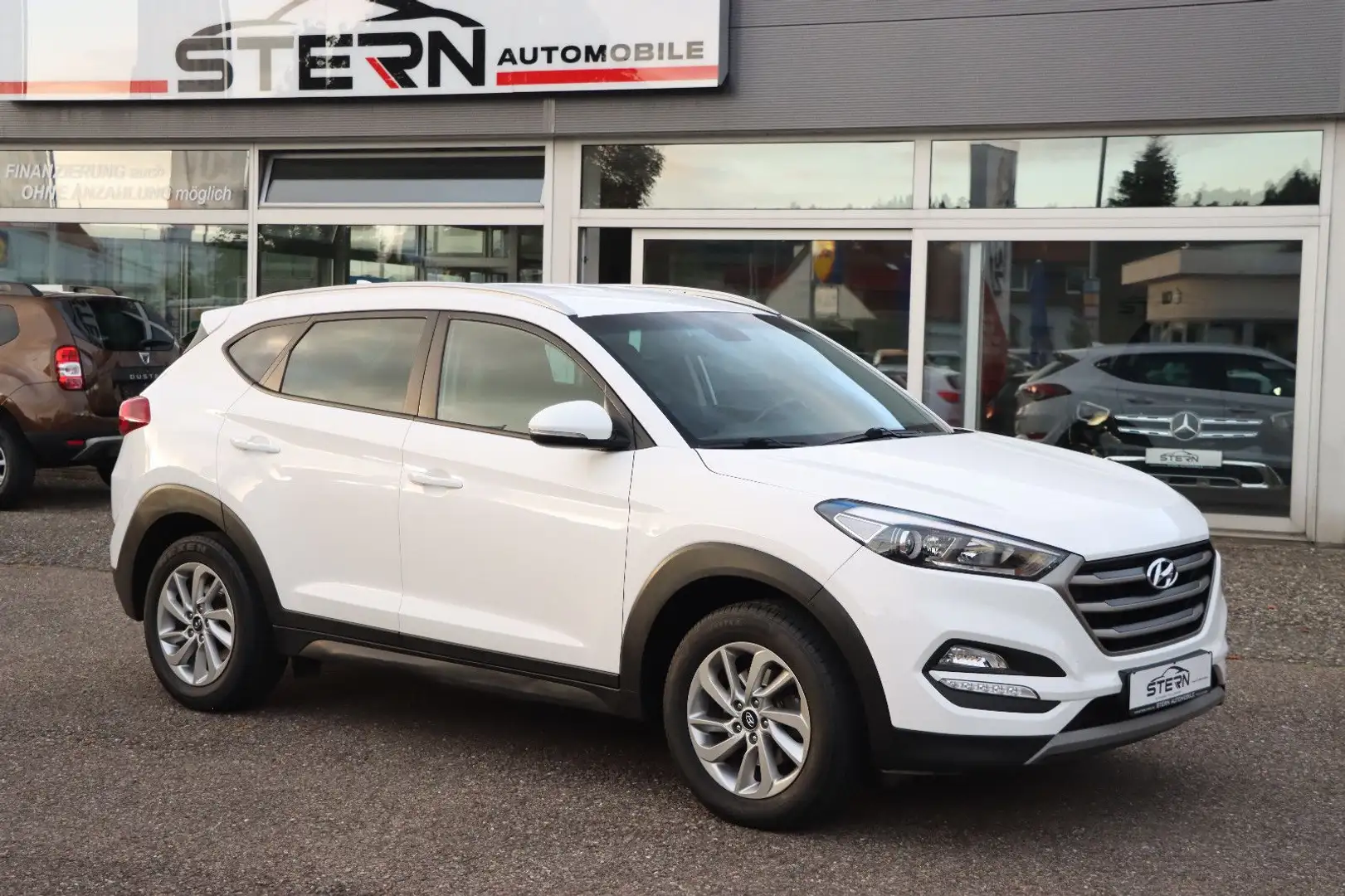 Hyundai TUCSON blue Trend l NAVI l KAMERA l SCHECKHEFT Blanc - 1