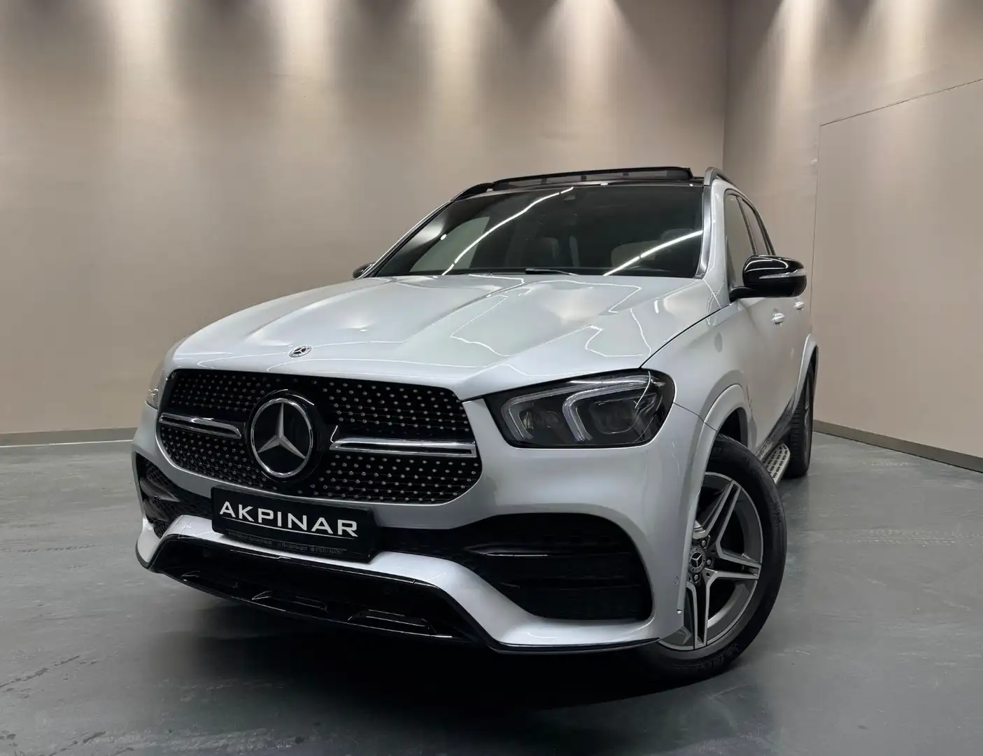 Mercedes-Benz GLE 400 GLE400 d 4M *AMG LINE*NIGHT*PANO*AHK*STANDHZ* Argintiu - 1