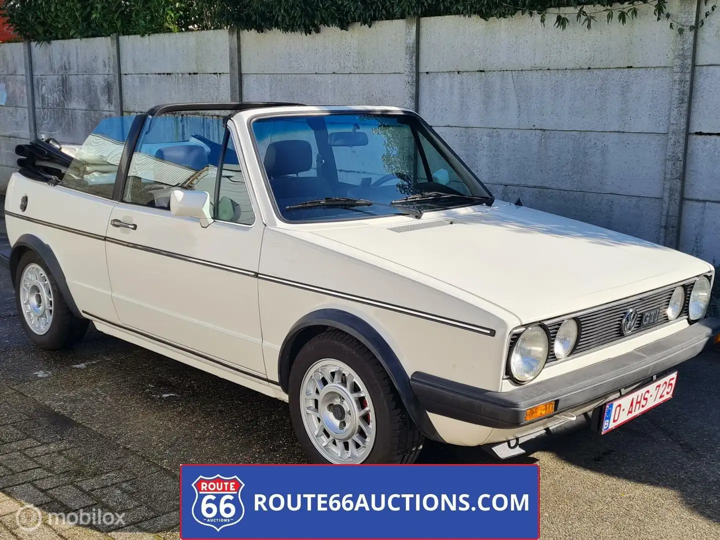 Volkswagen Golf GTI Cabriolet 1981| Route 66 Auctions Weiß - 1