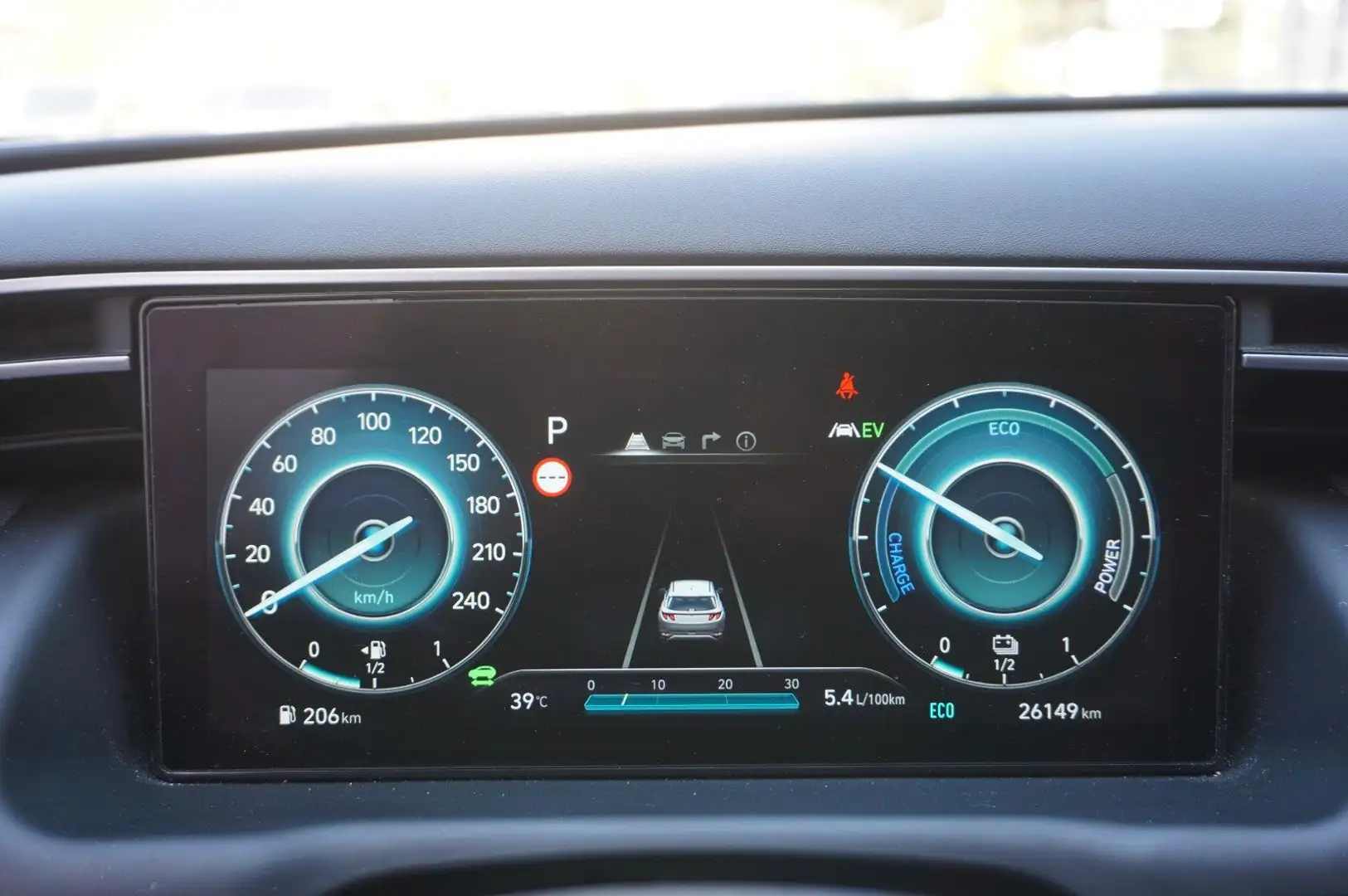 Hyundai TUCSON Prime Plug-In 4WD Pano KREL Belü AC CarPl Wit - 1
