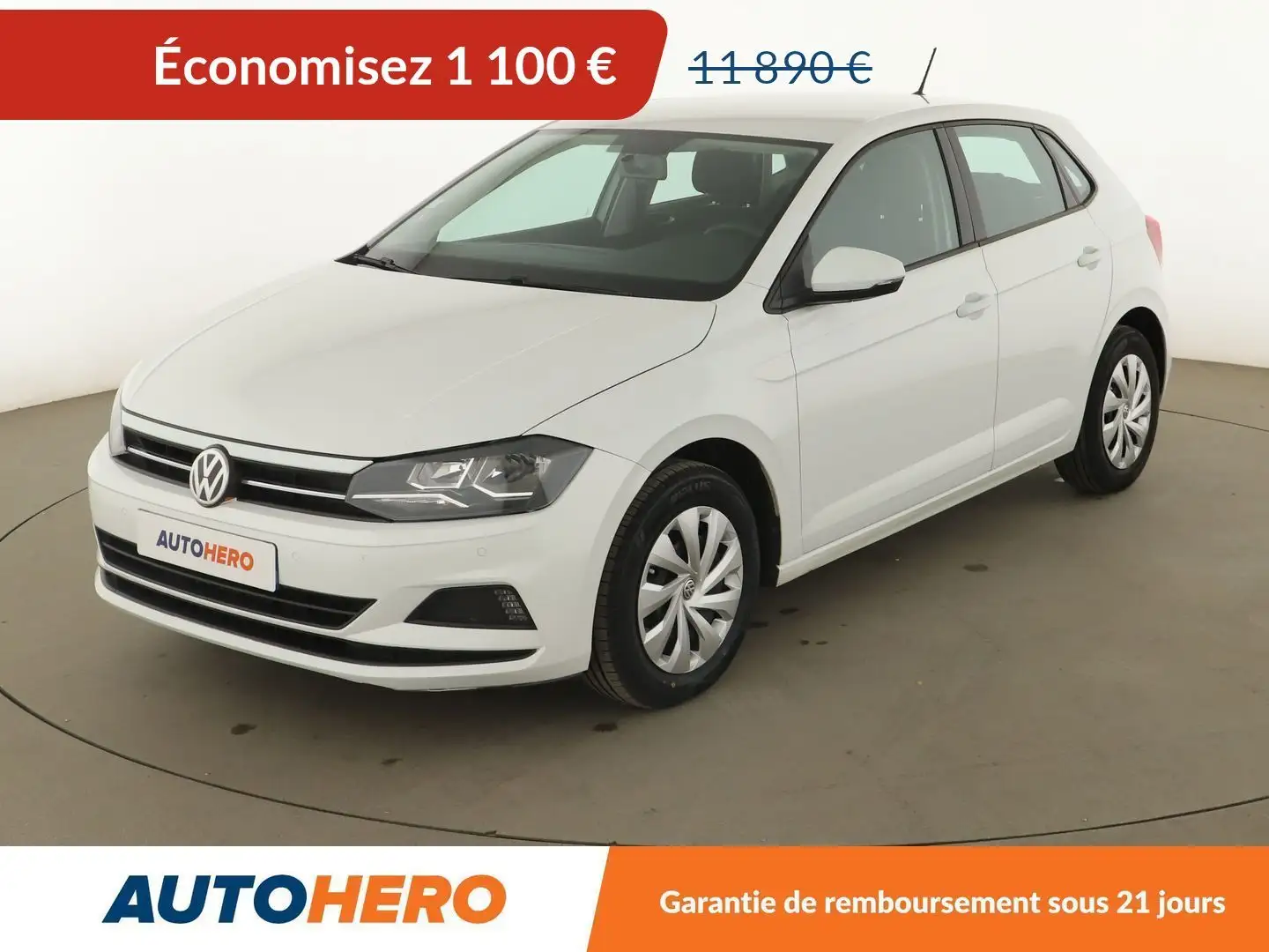 Volkswagen Polo 1.0 TSI Blanc - 1