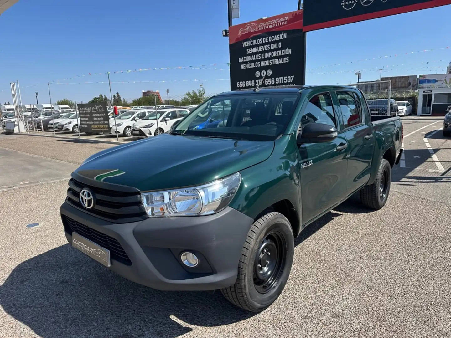 Toyota Hilux Cabina Doble GX Plus Verde - 2