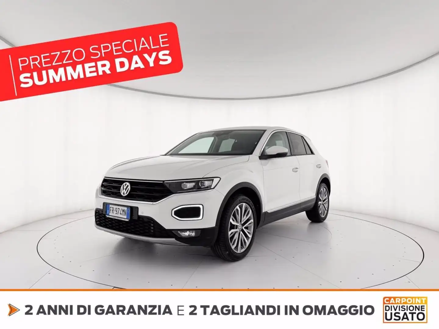 Volkswagen T-Roc 2.0 tdi advanced 4motion dsg Bianco - 1