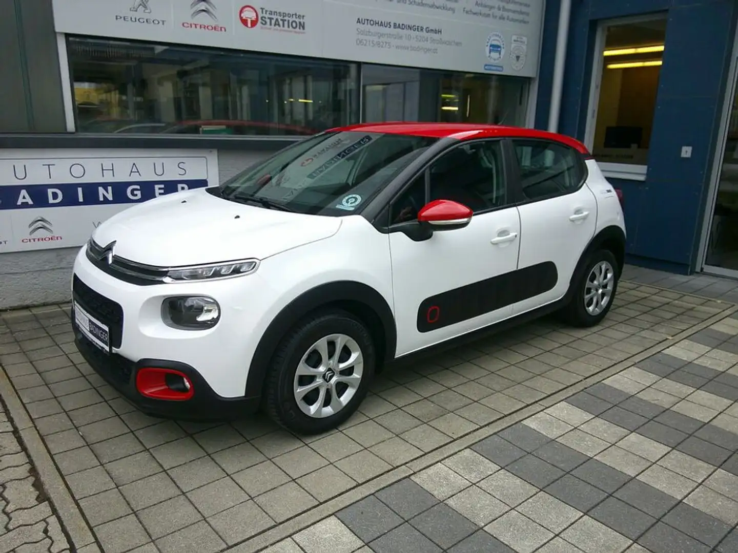 Citroen C3 Feel 1,2PT 5trg Weiß - 1