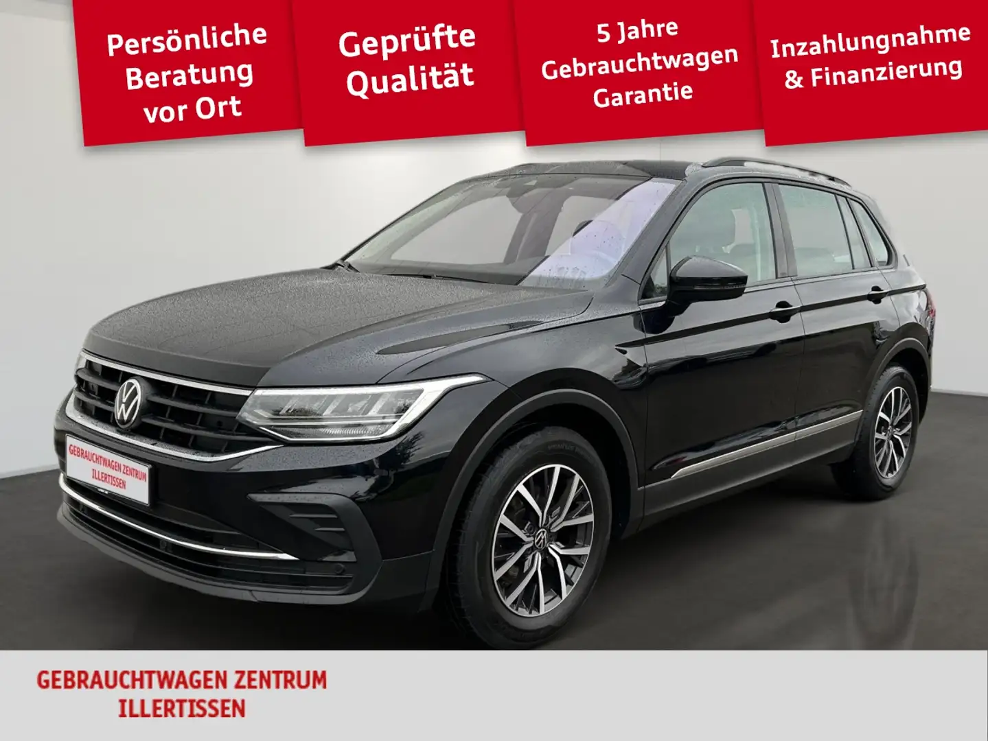 Volkswagen Tiguan 2.0 TDI Life *LED*NAVI*KAMERA* Schwarz - 1
