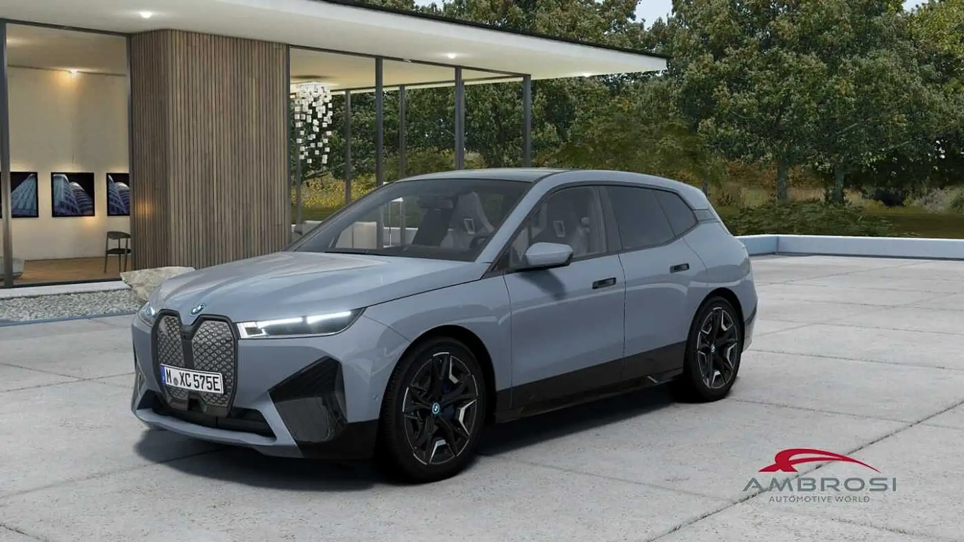 BMW iX xDrive40 Pacchetto Sportivo Grigio - 1
