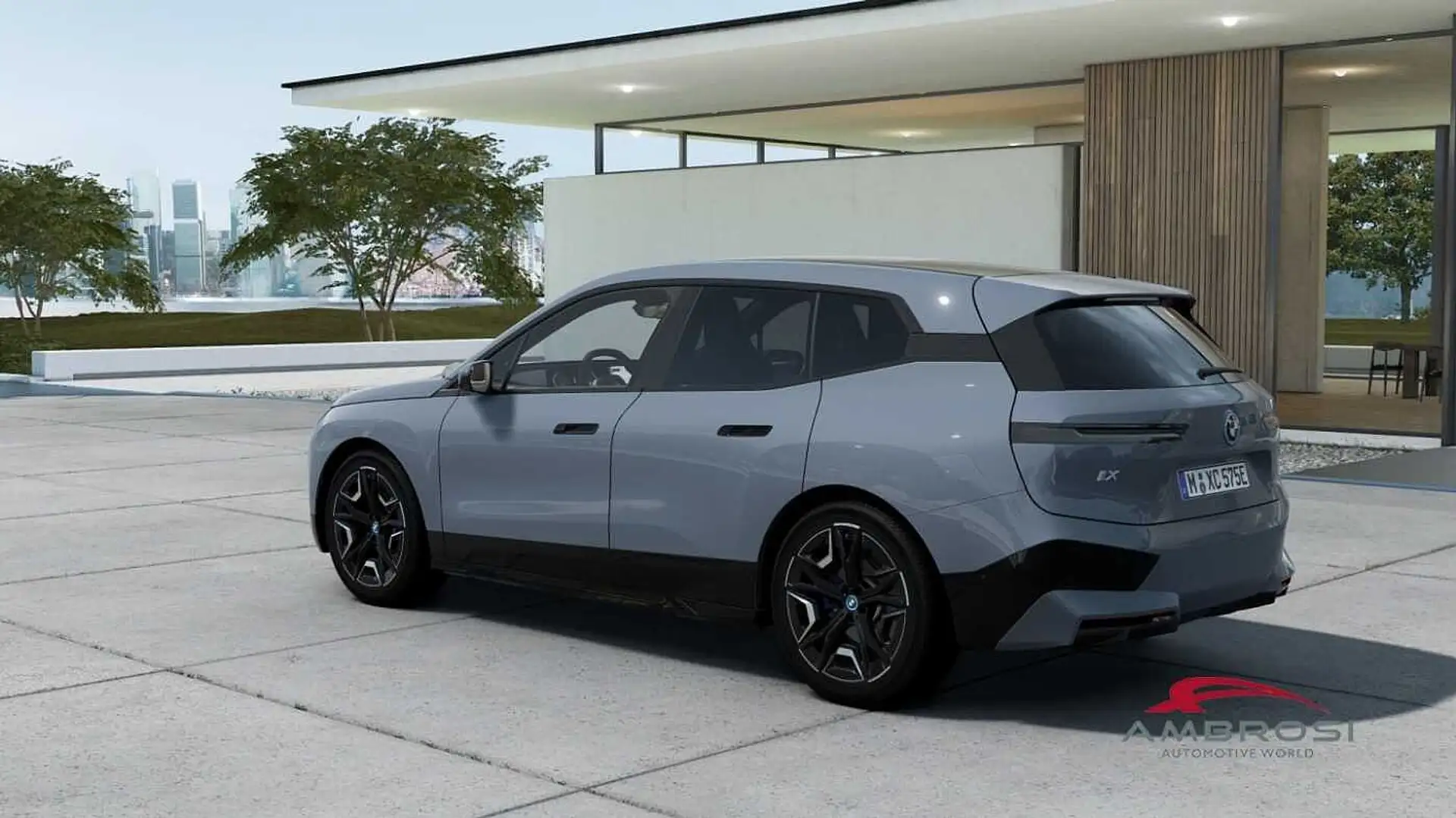 BMW iX xDrive40 Pacchetto Sportivo Grigio - 2