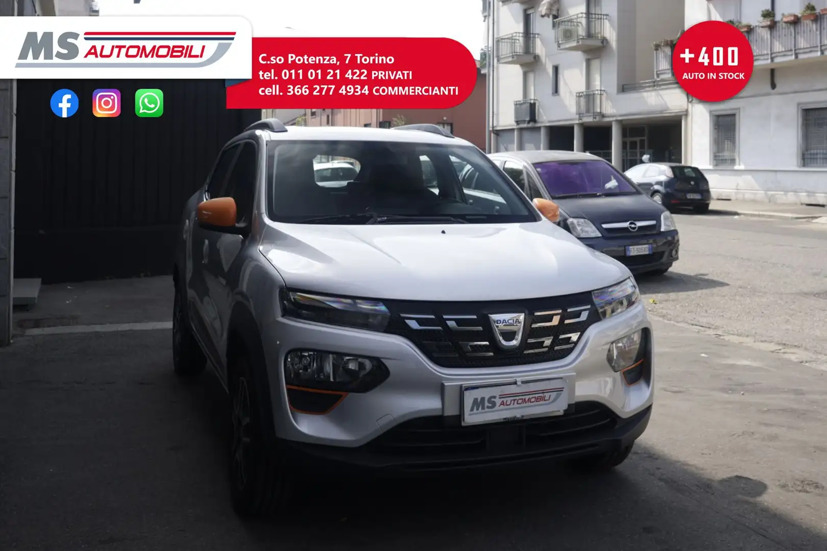 Dacia Spring Dacia Spring Comfort Plus Electric 45 Unicopropri Grigio - 1