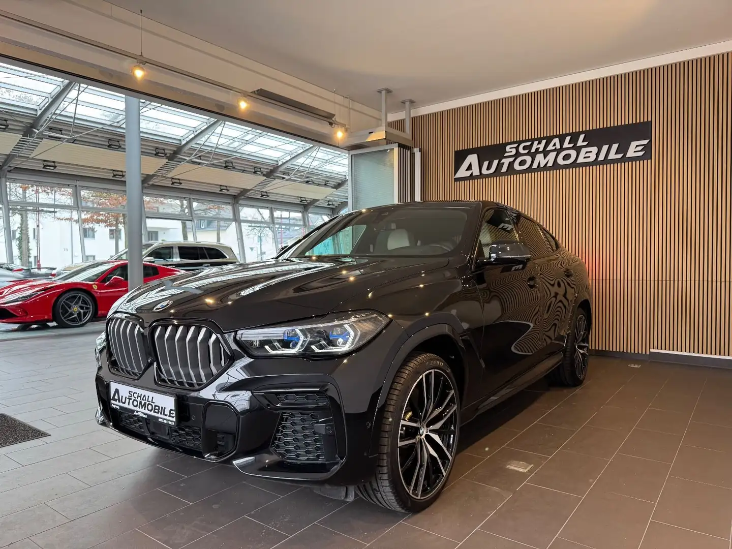 BMW X6 M i *Laser*Individual*Iconic-Glow*VOLL* Schwarz - 1