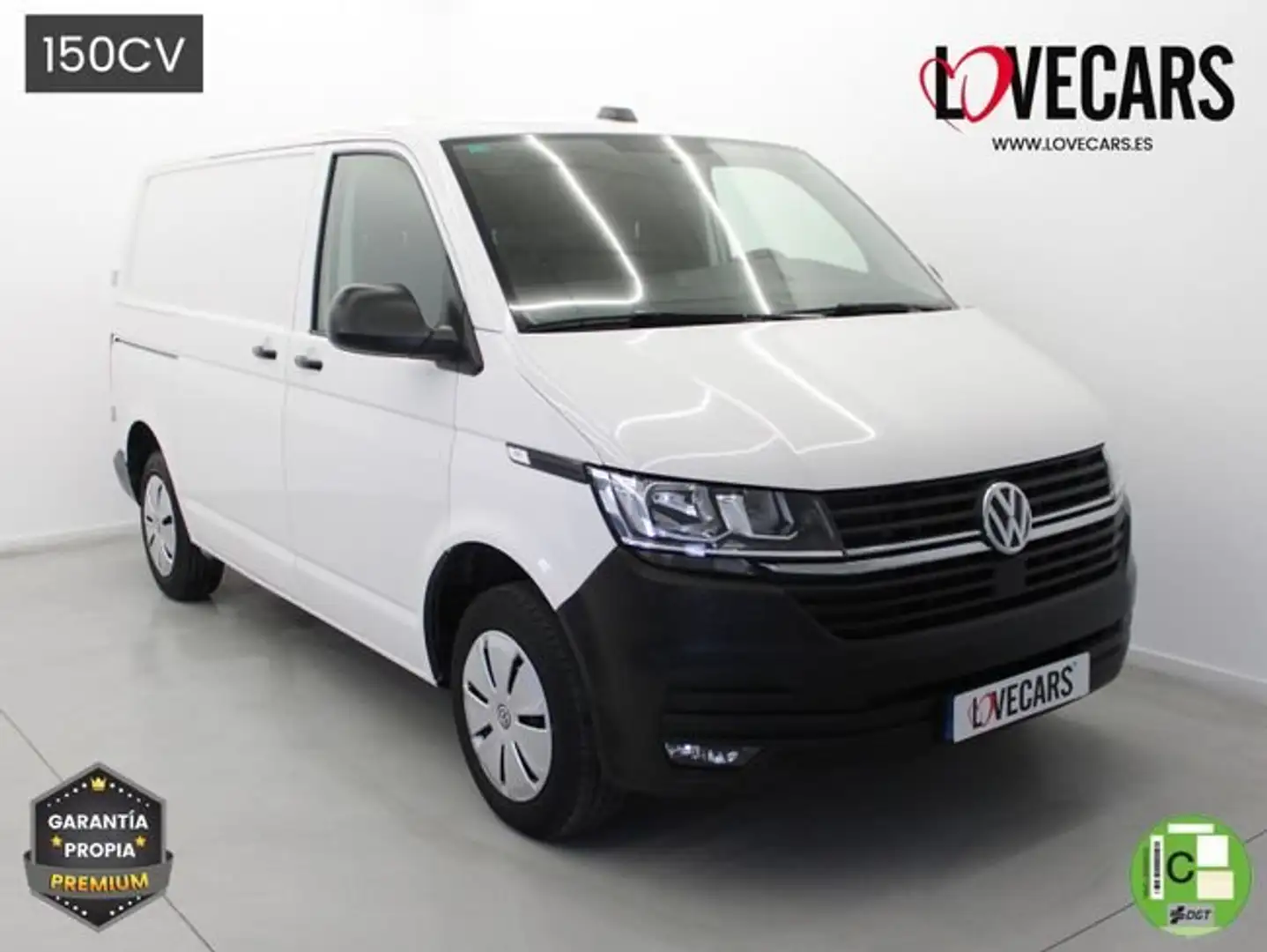 Volkswagen Transporter 2.0 TDI BMT FURGÓN CERRADO 150 Blanco - 1