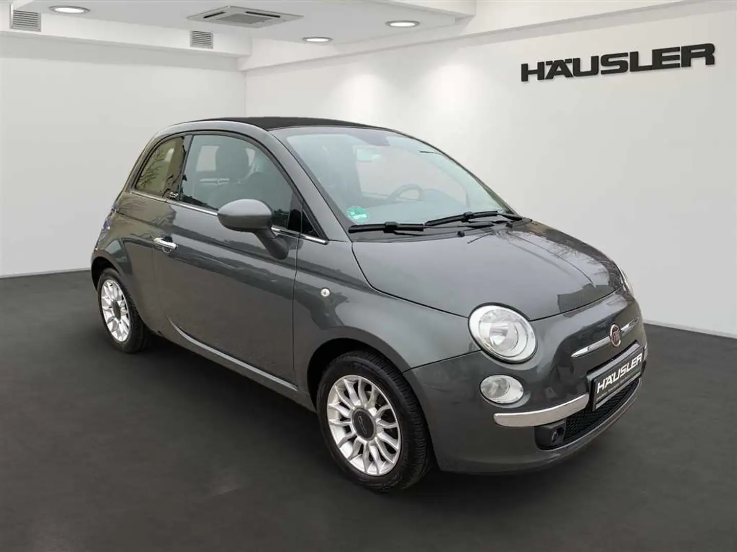 Fiat 500C 1.2 Lounge PDC Bluetooth Alu Sportsitze Standheizu Grijs - 2