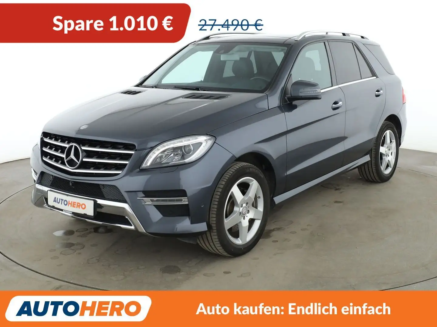 Mercedes-Benz ML 350 ML 350 CDI BlueTEC 4MATIC Gris - 1