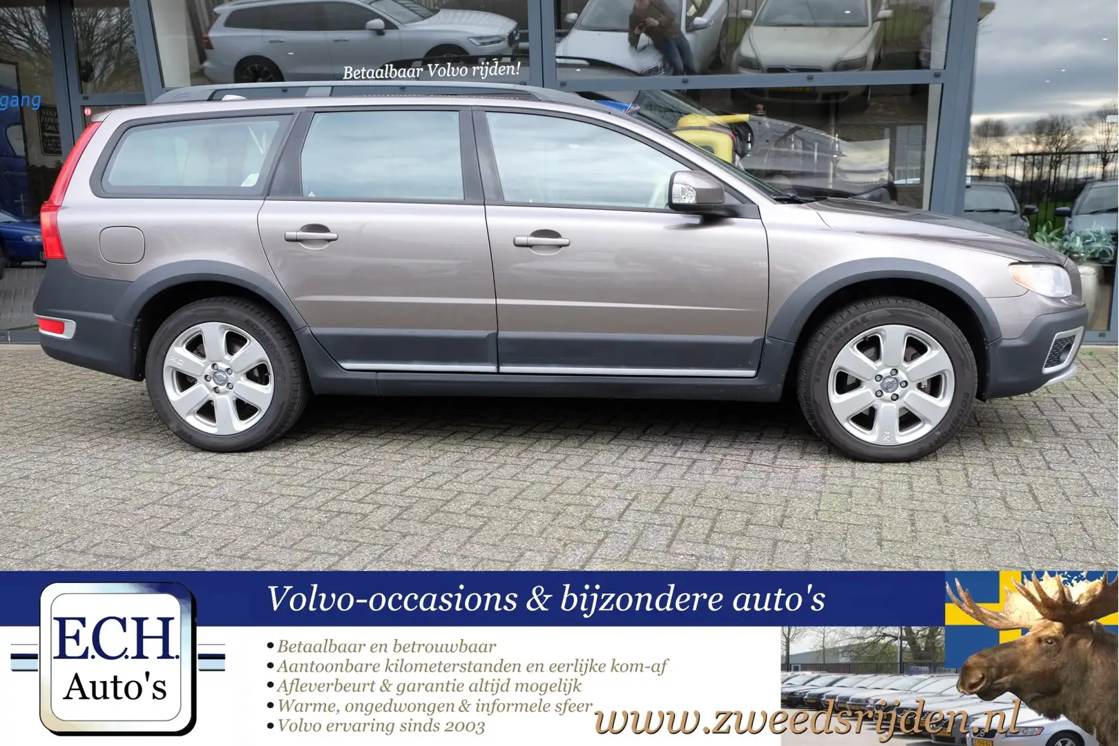 Volvo XC70 3.2 AWD Aut. Bruin leer, Xenon, Navi, Trekhaak Brązowy - 2