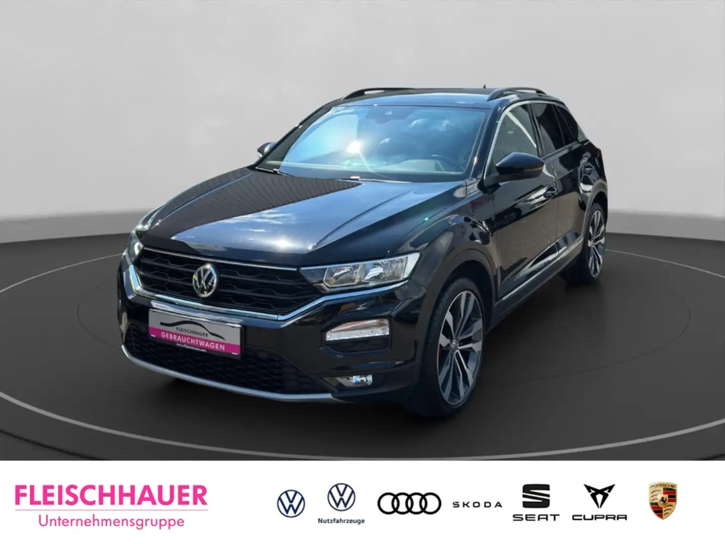 Volkswagen T-Roc Sport 1.5 TSI AHK+Rear View+PDC+SHz Nero - 1