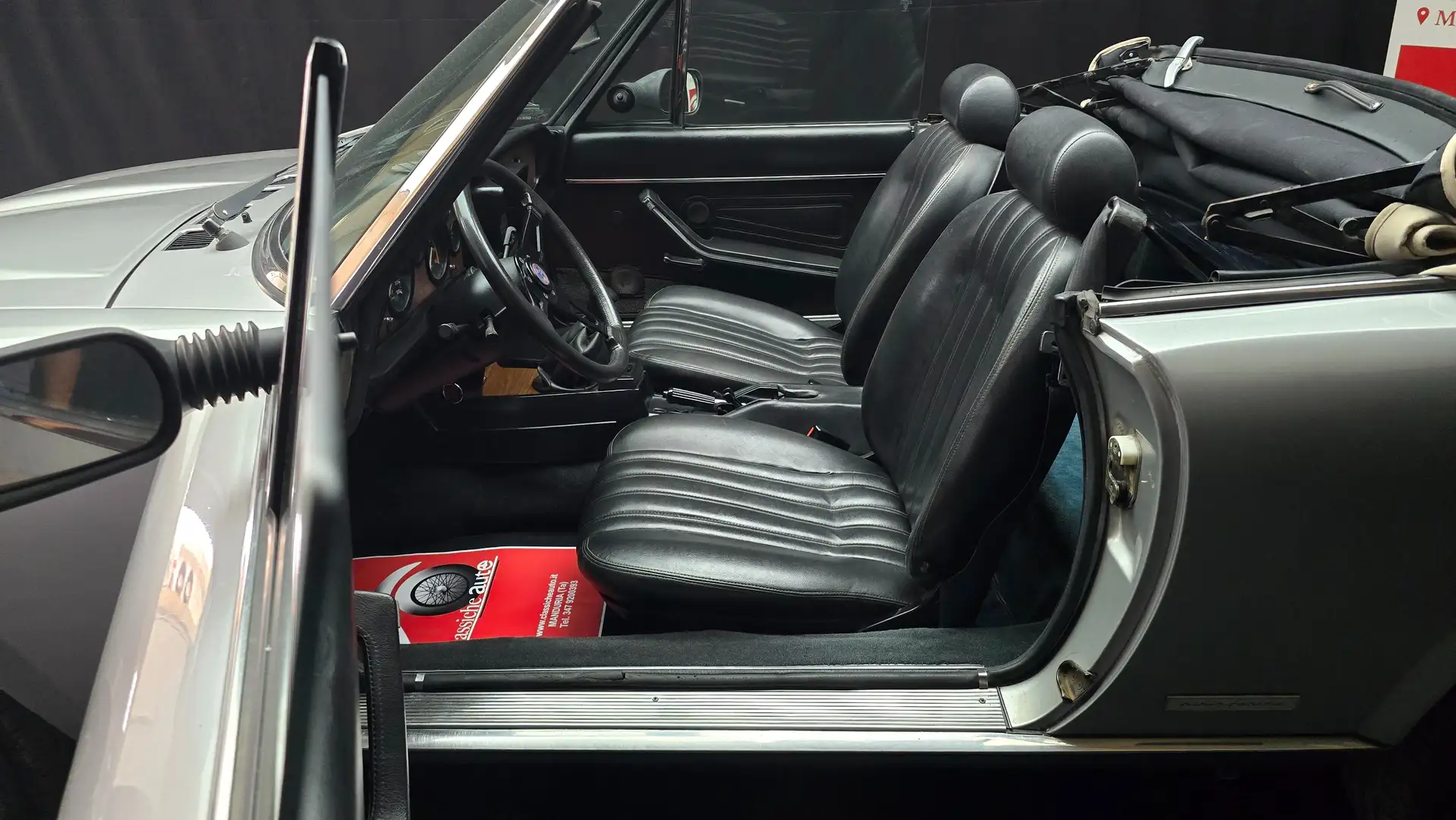 Fiat 124 Spider DS Pininfarina Spider Europa certif. ASI con CRS Gris - 2