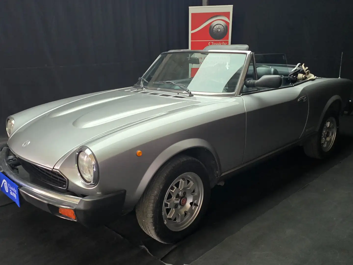 Fiat 124 Spider DS Pininfarina Spider Europa certif. ASI con CRS Gris - 1