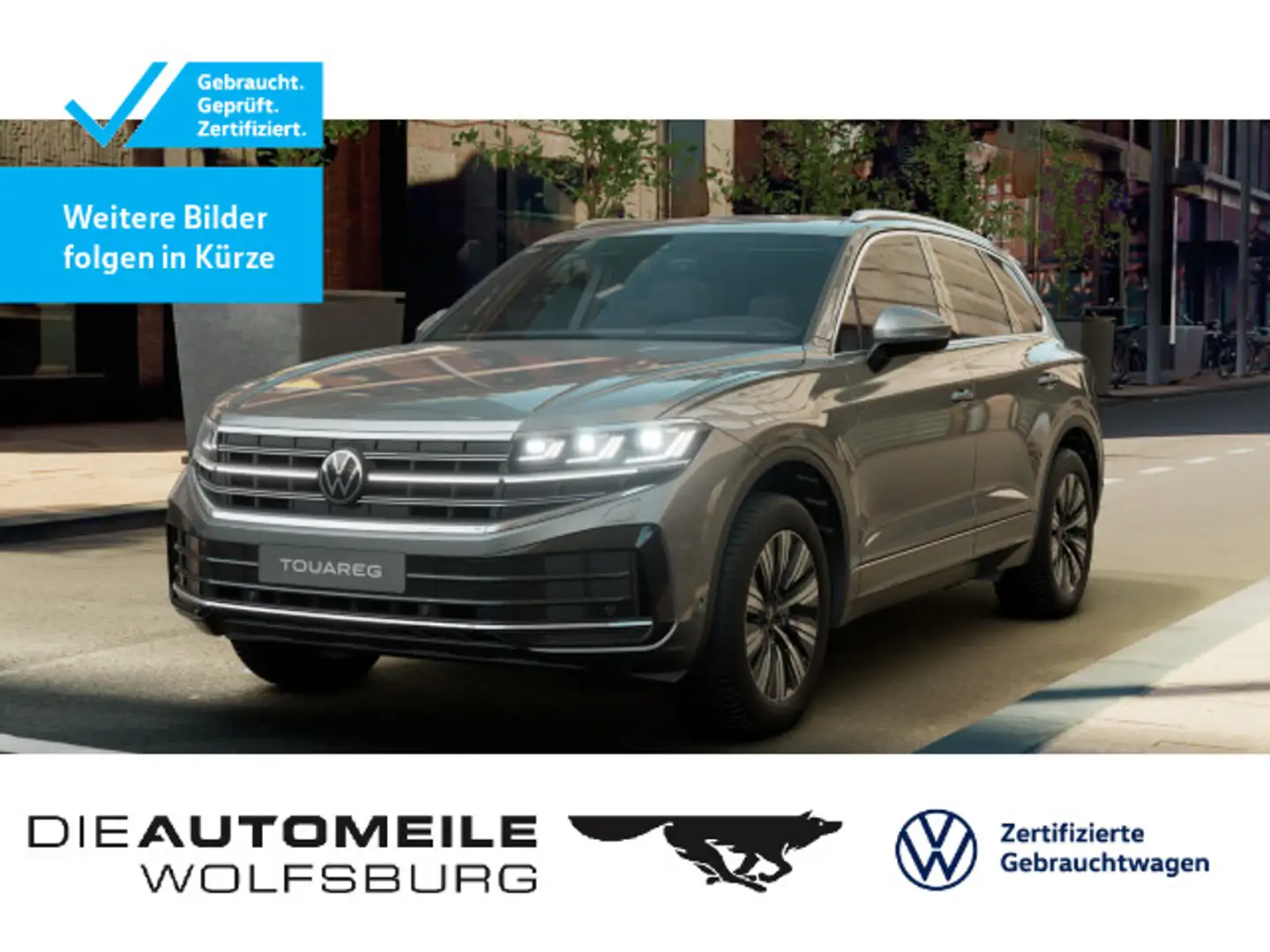 Volkswagen Touareg 3.0 TDI V6 Tiptronic 4Motion Elegance Rü Grau - 1