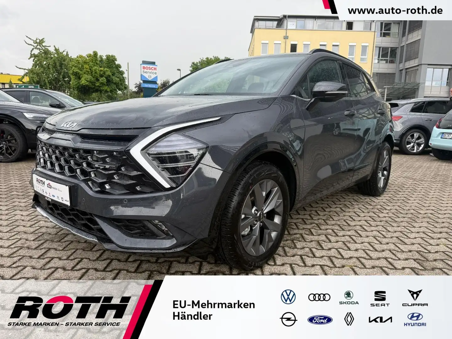 Kia Sportage 1.6 T-GDI GT-Line HEV *LED*Kamera*Navi* Gris - 1